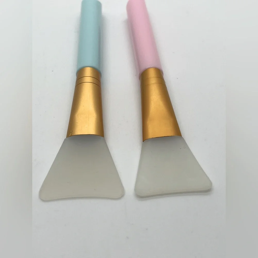 2‎ PCS Silicone Face Mask Brush and 2 PCS Face Scrubber, Facial Applicator